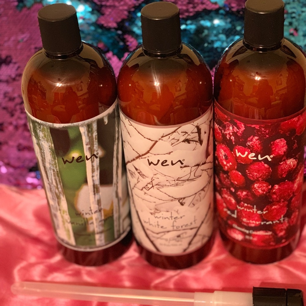 Bundle NEW 32oz Wen Conditioners with Pump